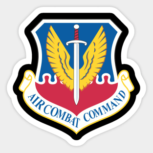 Air Combat Command Sticker